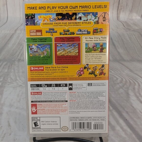 Title  Nintendo Switch Super Mario Maker 2 Game - CIB - Picture 2 of 5